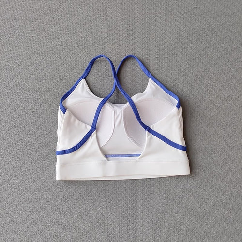 Combinaison fitness femme — dos Nu avec blocs de couleurs