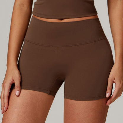 Short de sport femme — taille haute