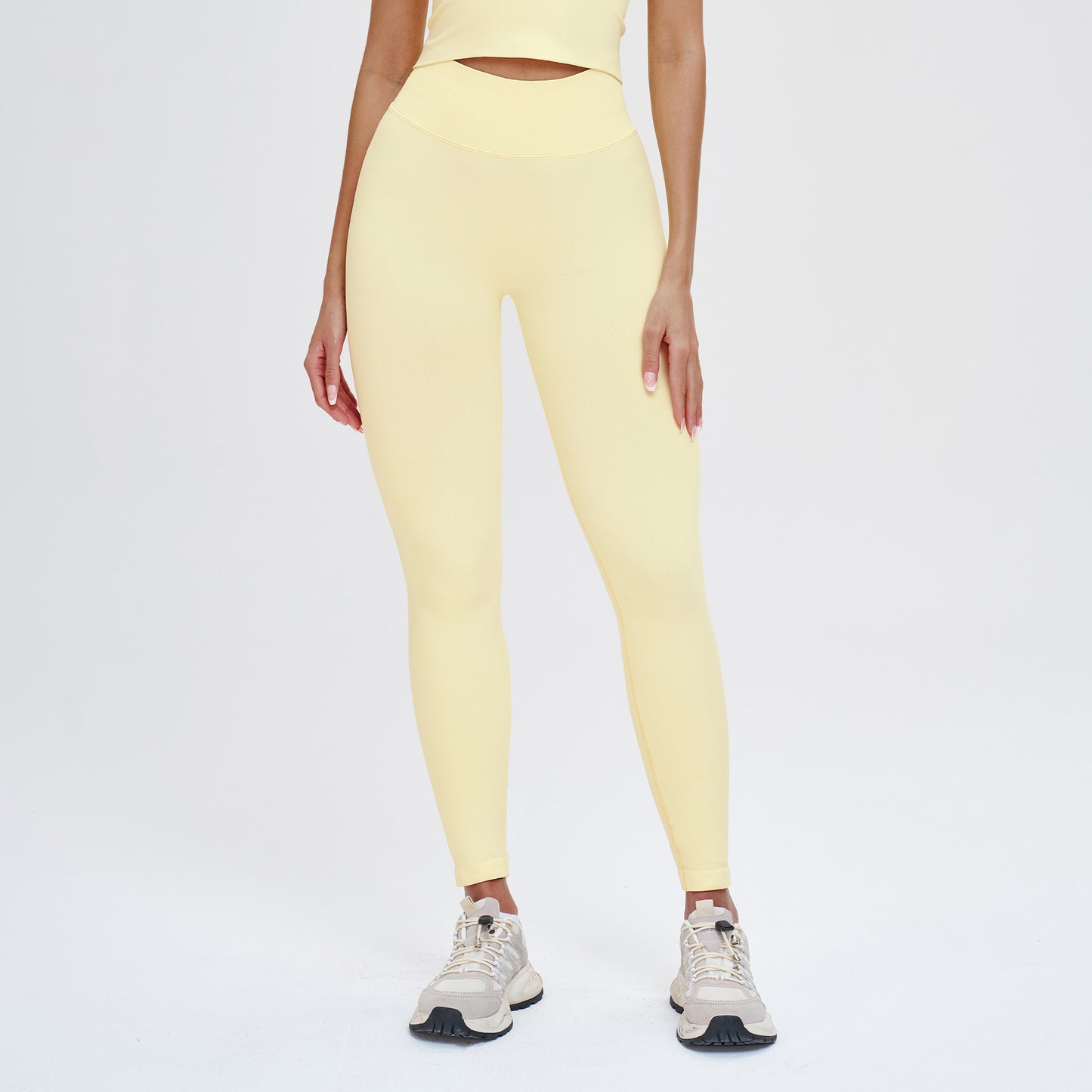 Pantalon de yoga gainant — design sans coutures