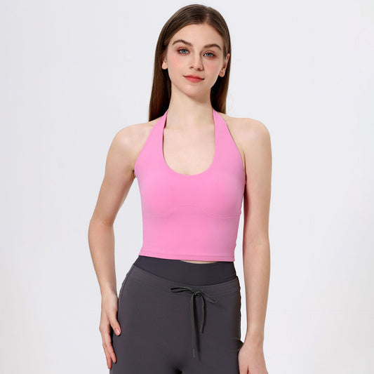 Gilet vanxin femme — yoga confortable avec soutien-gorge intégré