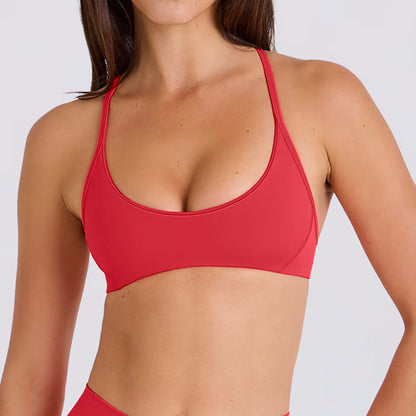 Soutien-gorge à armatures et short poché — ensemble pratique et confortable