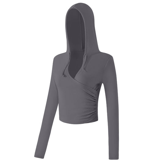 Vêtement de yoga à capuche — confort et élégance