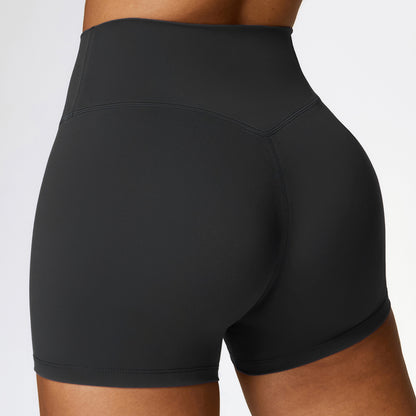 Short de sport femme — taille haute