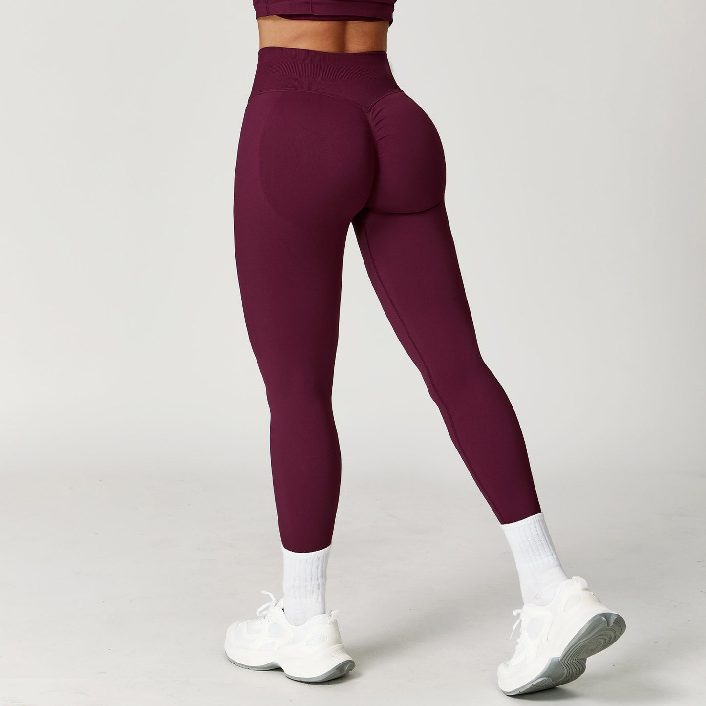 Pantalon de yoga gainant — design sans coutures