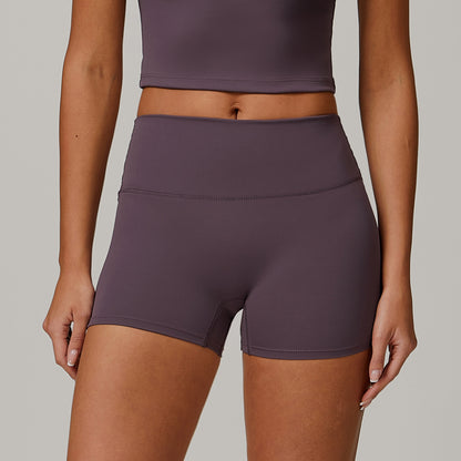 Short de sport femme — taille haute