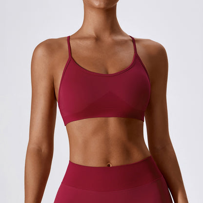 Soutien-gorge de yoga — sans coutures