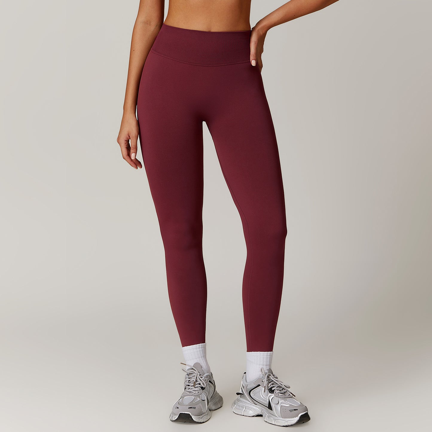 Pantalon de yoga gainant — design sans coutures