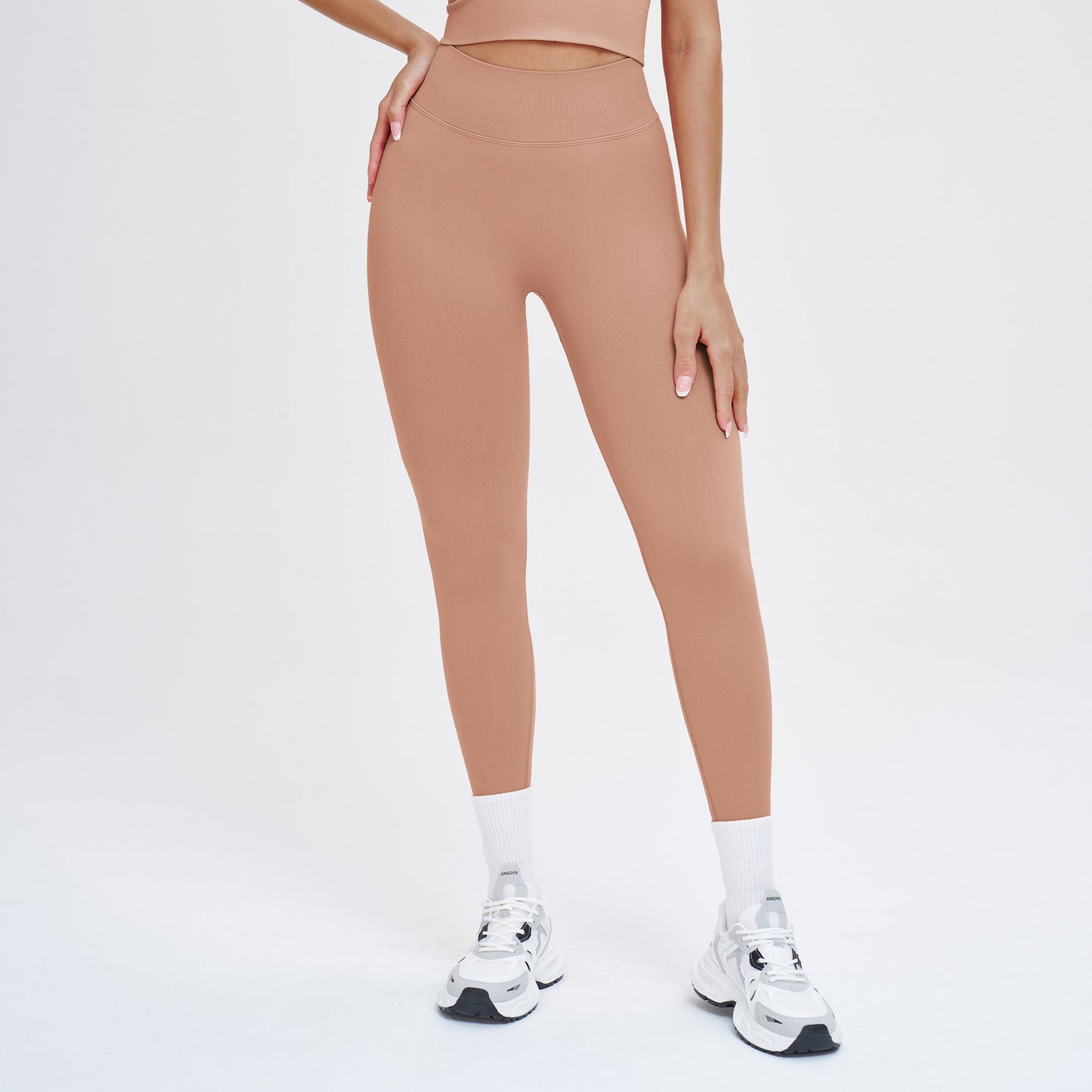 Pantalon de yoga gainant — design sans coutures