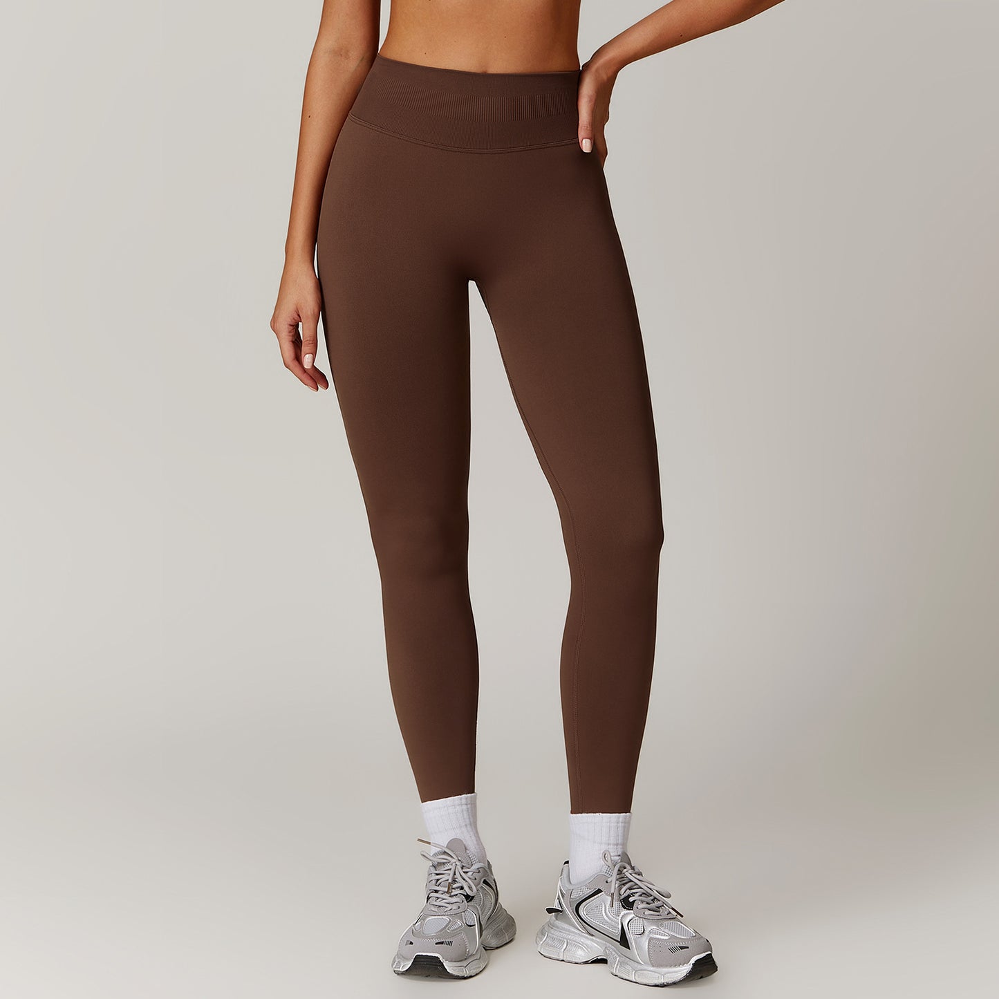 Pantalon de yoga gainant — design sans coutures