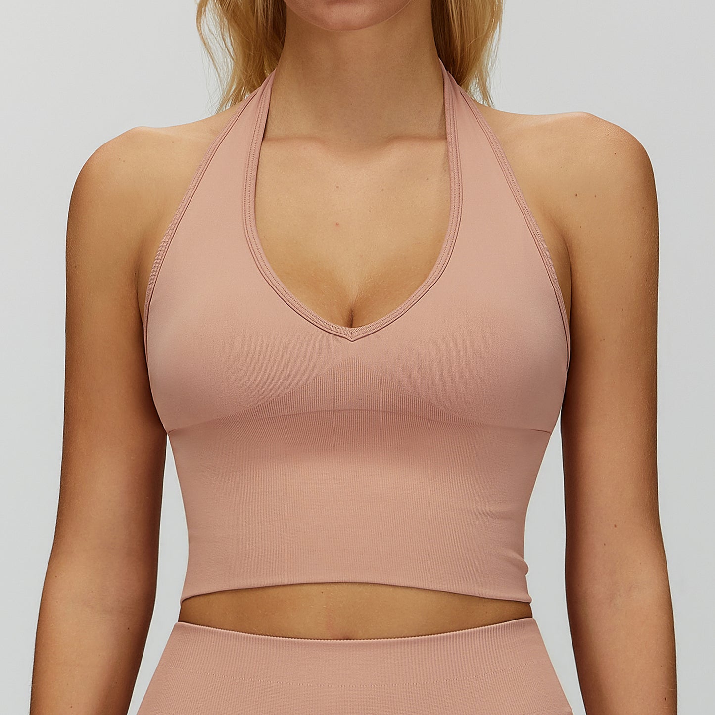 Soutien-gorge yoga — respirant à dos nu
