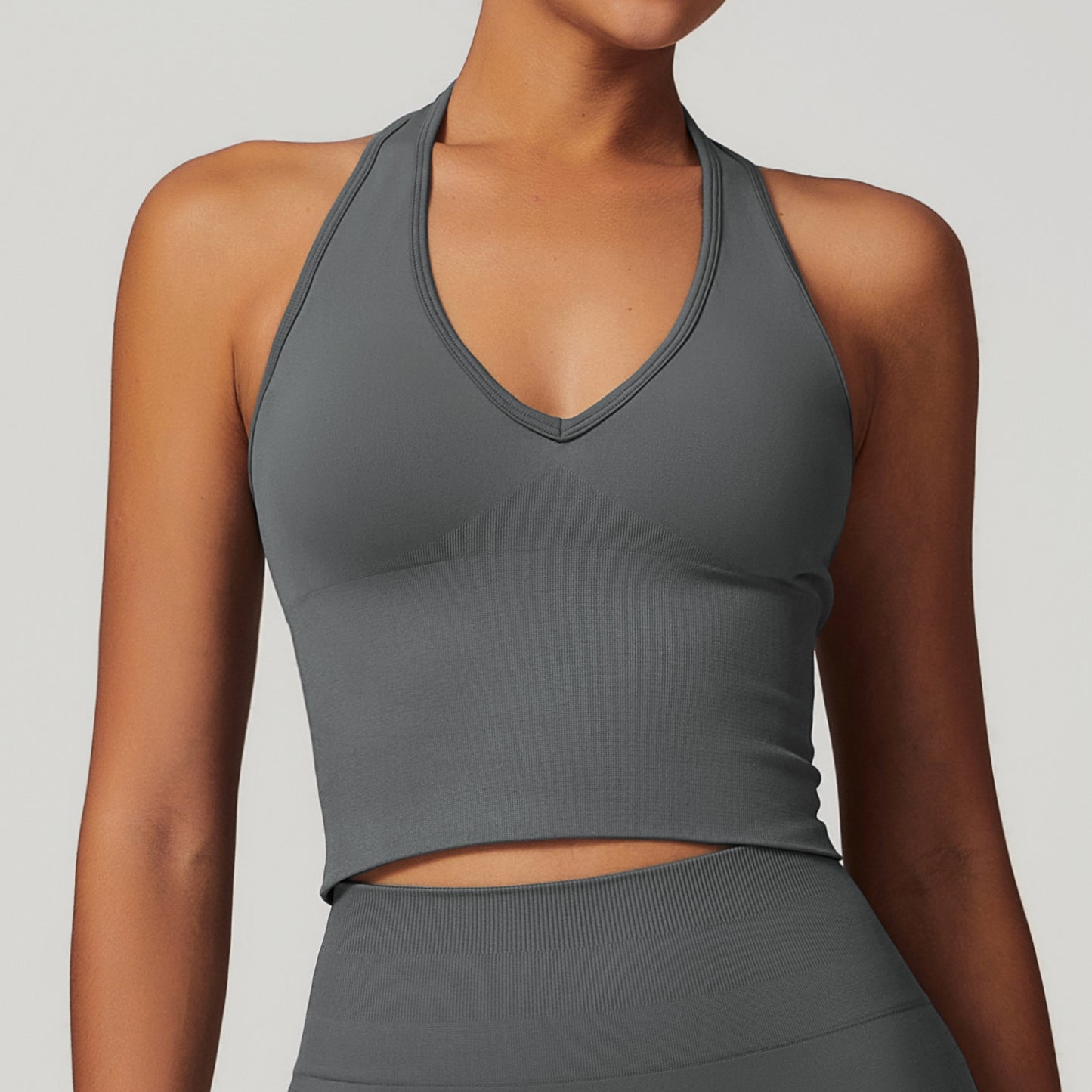 Soutien-gorge yoga — respirant à dos nu