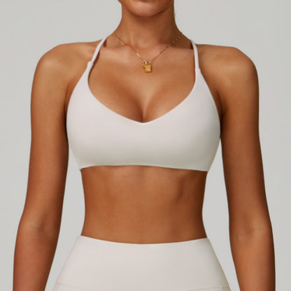 Soutien-gorge de yoga cloud feel — dos croisé, haute intensité