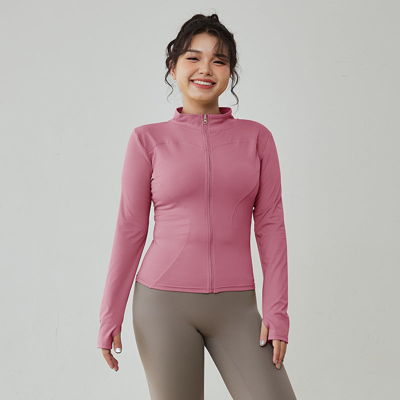 Veste de Yoga Grande Taille — Haut de sport automne-hiver