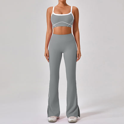 Ensemble débardeur et camisole de yoga — confort optimal