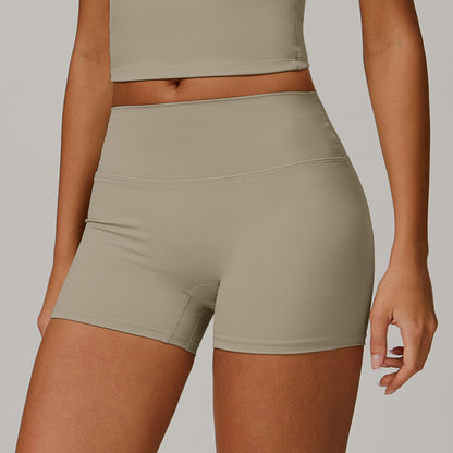 Short de sport femme — taille haute