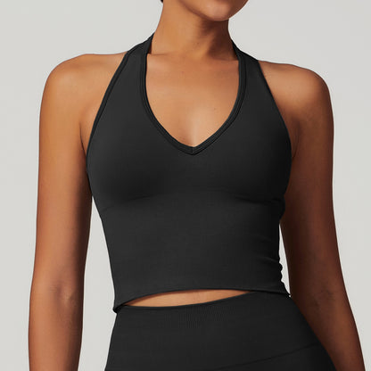 Soutien-gorge yoga — respirant à dos nu