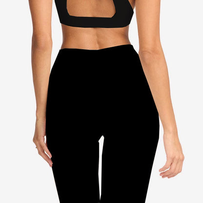 Ensemble de yoga transfrontalier femme — confort et maintien assurés