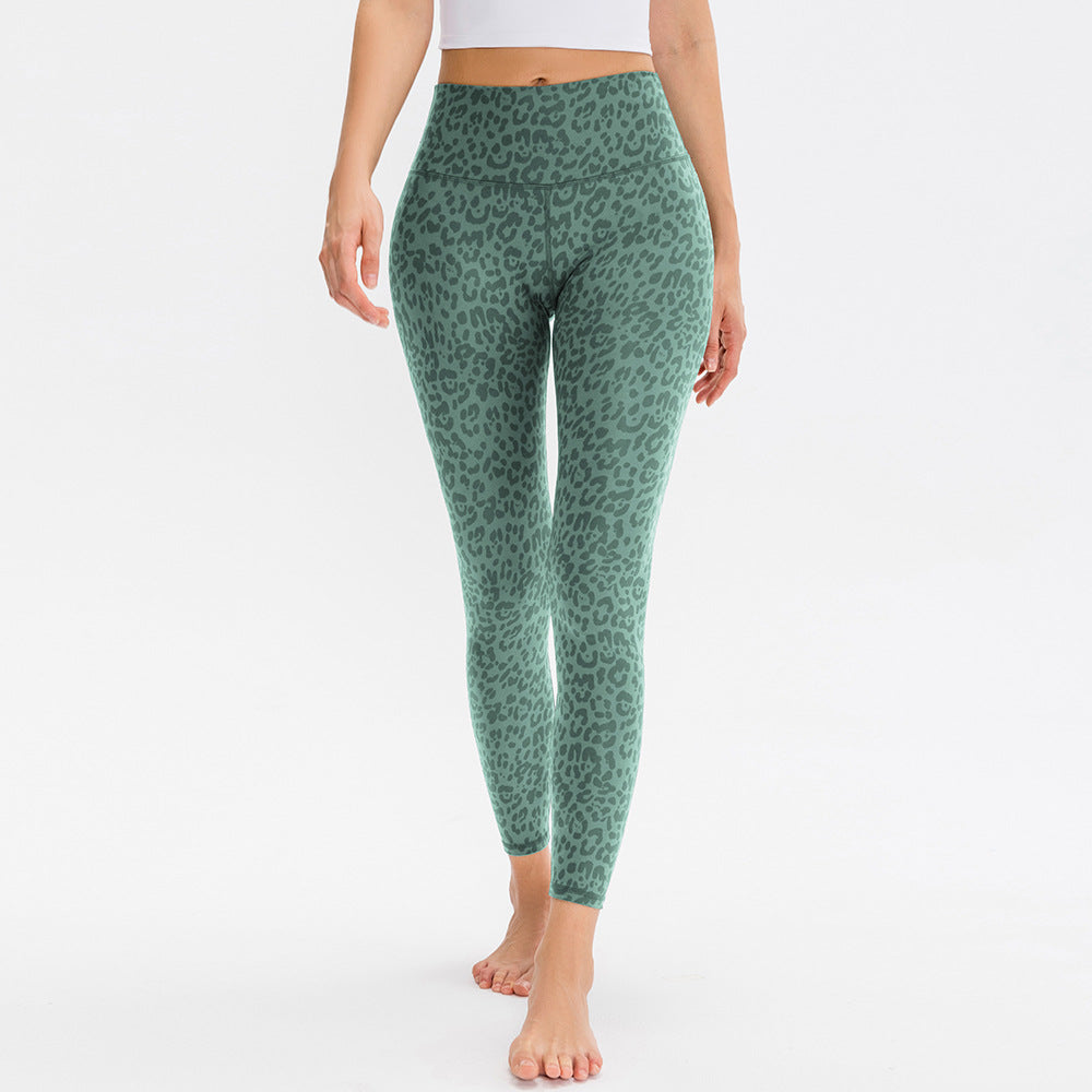 Pantalon de yoga camouflage — effet push-up et confort optimal