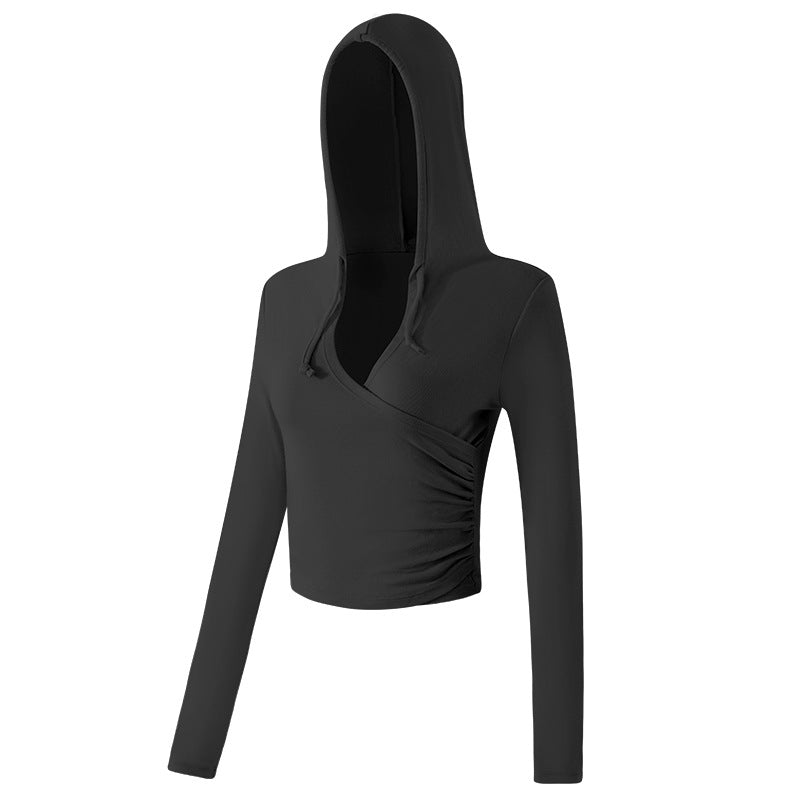 Vêtement de yoga à capuche — confort et élégance