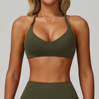 Soutien-gorge de yoga cloud feel — dos croisé, haute intensité