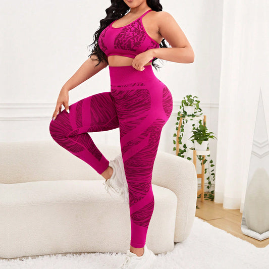 Ensemble de sport deux pièces femme — style européen, confortable