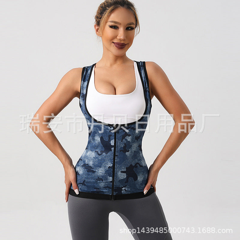 Gilet de fitness pour femmes — favorise la transpiration et soutien lombaire