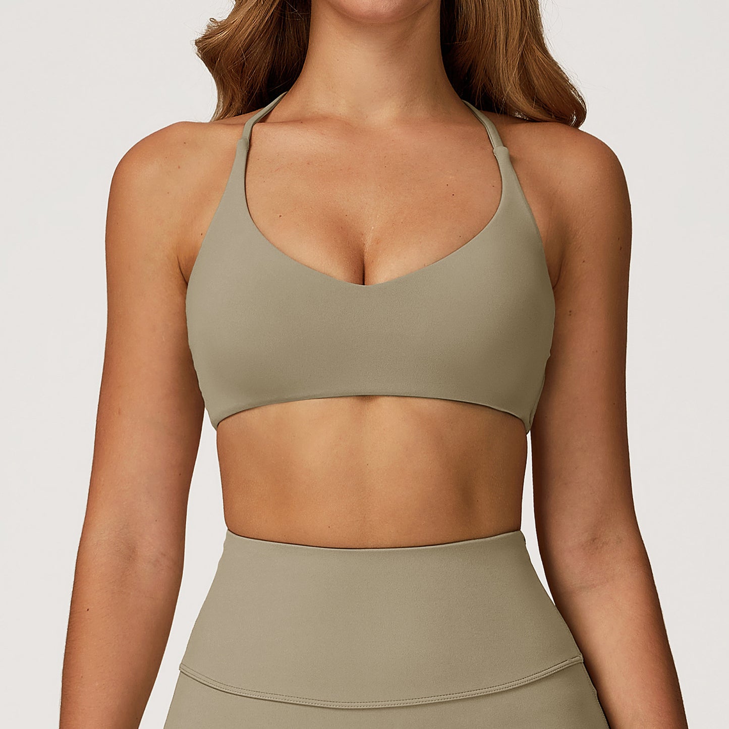 Soutien-gorge de yoga cloud feel — dos croisé, haute intensité